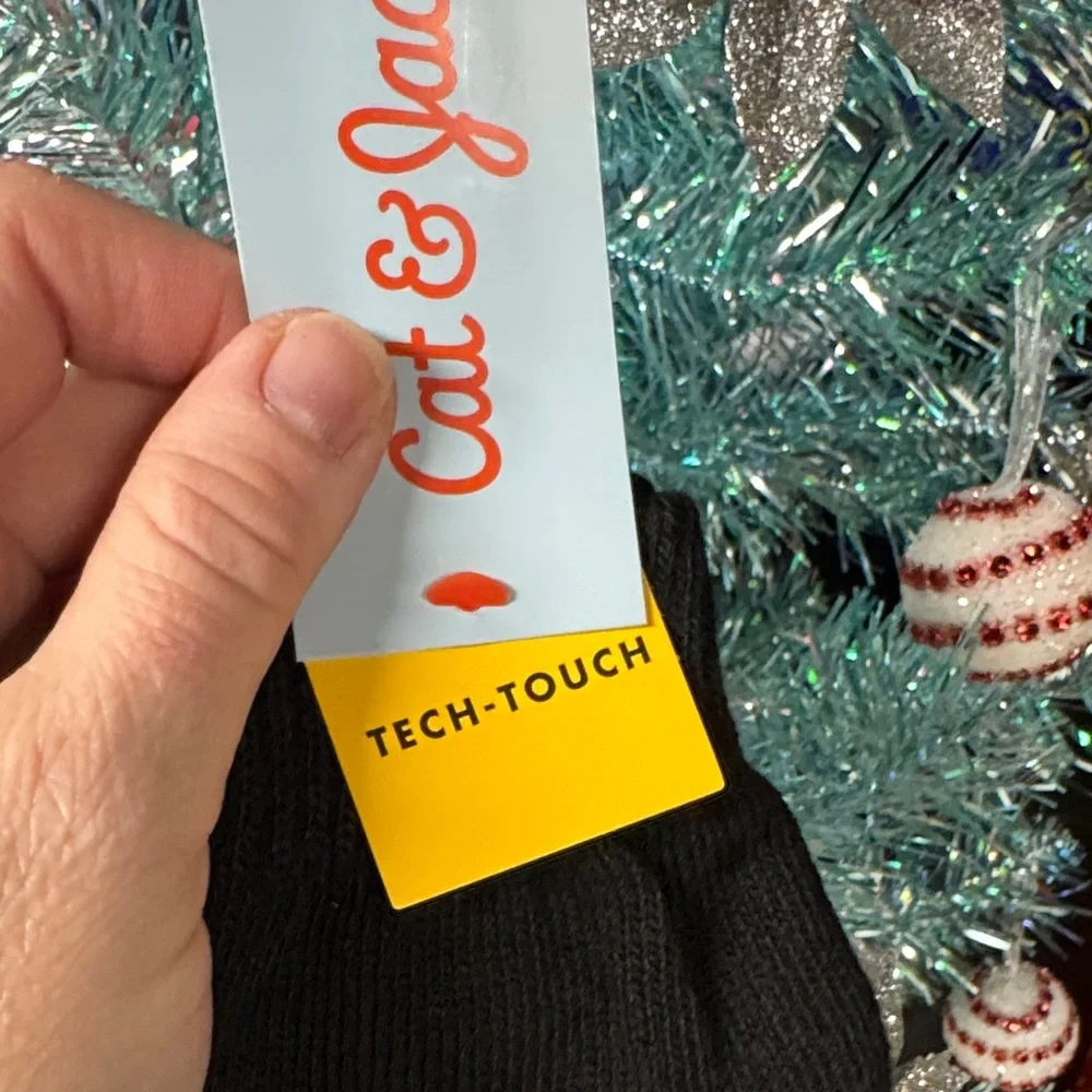 Cat & Jack Black Winter Gloves
